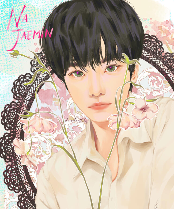 Bust up + Additional Object + Additional Background