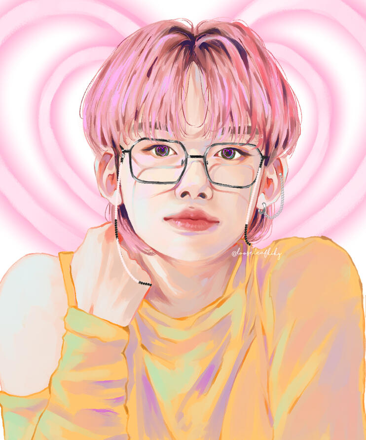 Bust up + Simple Background