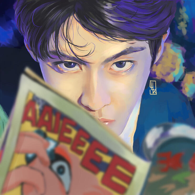 Headshot + Additional Object + Simple Background